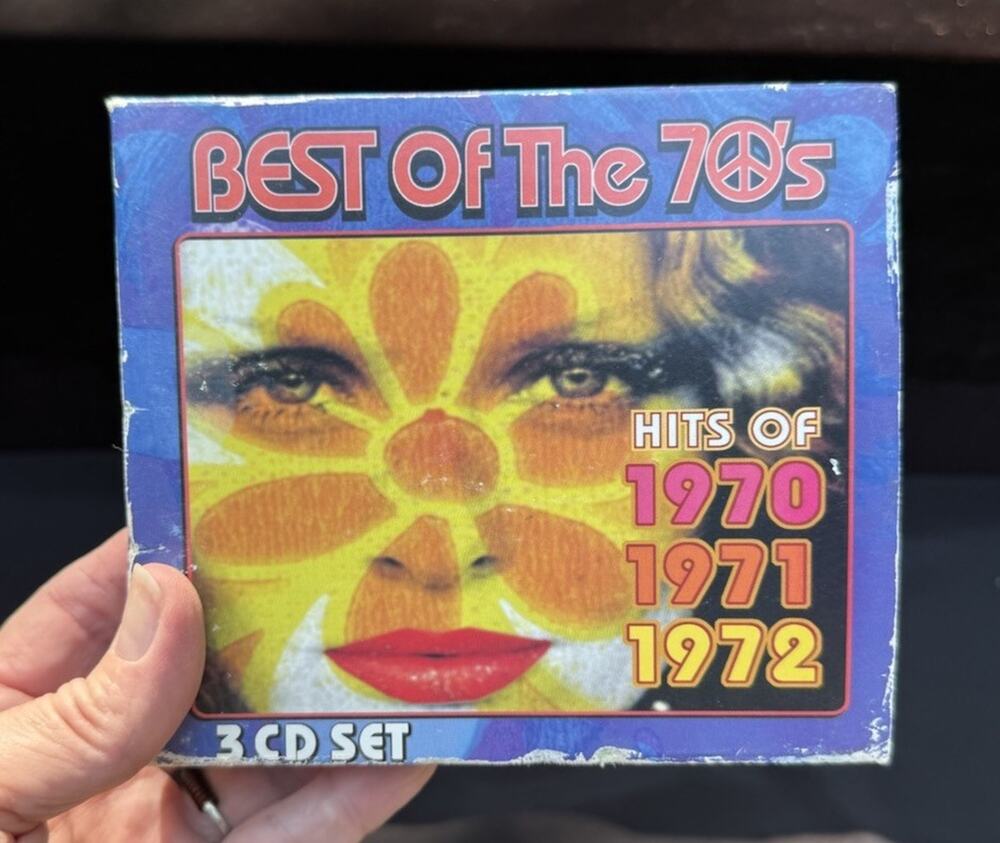 Best of the 70's Hits of 1970 1971 1972 Set Of 3 CDS EUC -B1